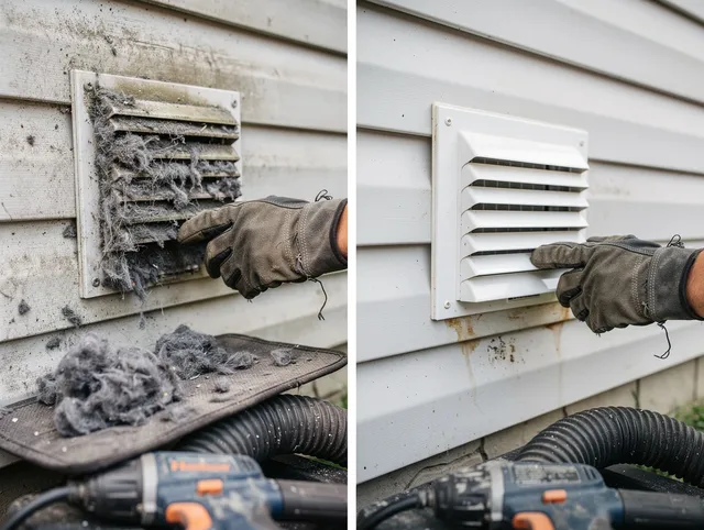 Residential dryer vent cleaning by Portsmouth Dryer Vent Cleaning in Portsmouth